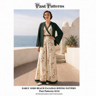 Early 1930s Beach Pajamas Sewing Pattern Bust 40 Past Patterns 0114