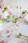 Ling s Moment Rose Petals  Silk Flower Petals For Wedding aisle flower Girl B   