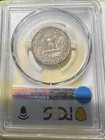 1956-d Washington Quarter 90  Silver Toned Pcgs Ms65 Gem Mint State Coin