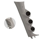 Glowshift Tan 52mm Triple Gauge Pod For  07- 13 Silverado Duramax