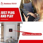Retekess Td101 Queue Calling Systemtake A Number System Larger Lcd Screen8