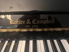 Upright Ebony Piano - Kohler   Campbell Skv 108 - Local Pickup In Phx  Az 85044