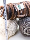 Alpaca Llama Artisan Art Yarn 8 Lbs Hand Twisted Natural Fiber Pinto