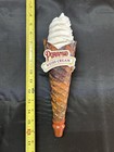 Brand New In The Box Pyramid Weiss Cream Ice Cream Cone Figure Beer Tap Handle