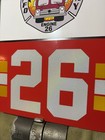 Fdny Engine 26 Reflective Vinyl Sign W  Batcave Logo   Batman