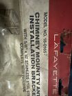 Lafayette Stainless Steel Outdoor Tv Antenna Mount Bracket Nos Usa 1960 s