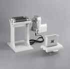 Electric Meat Tenderizer Motor Attachment Two Legs Clamps White Stainless Steel