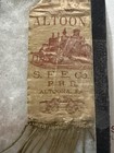 Vintage Fire Ribbons  John Gamewell Fire Alarm God And Prr Altoona Steam Engine