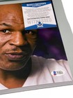 Autographed Mike Tyson Signed Photo Beckett Coa