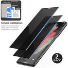 For Samsung Galaxy S21 Ultra S20 Fe Plus Privacy Screen Protector Tempered Glass