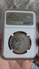 1914j  Ms62 Germany Empire City Of Hamburg 3 Mark