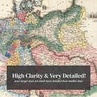 Old Map Of Germany 1823 - Vintage Germany Art Wall Decor