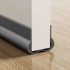 Under Door Bottom Seal Strip Stopper Adjustable Twin Door Draft Guard Soundproof