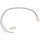  374198 Miniature Rectangle Door Switch Kit - White 