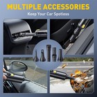 Car Vacuum Cleaner For Auto Mini Portable Wet Dry Handheld Duster 12v 120w 14kpa