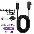 16ft Or 10ft Link Cable For Oculus Quest 2 3 Type C-c Pc Gaming   Charging Cord