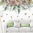 Removable Flower Green Leaves Wall Stickers Vinyl Wall Art Decal Room Home D  cor