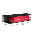 Reshable Wall-mount Salon Station Barber Beauty Spa Storage Cabinet W  Drawers