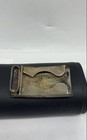 Vintage Mexican Eagle Crest 850 Silver Gold Filled Western Belt Buckle