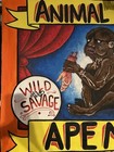 Original Circus Sideshow   Freak Show Banner Ramones Animal Boy 60   x 46    Canvas