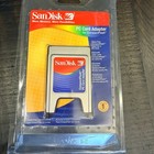 Sandisk Pc Card Adapter For Compactflash Sdcf-38 Pcmcia Memory Card Reader New