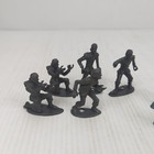 Lot Of 10 Vintage Mpc Marx Us Civil War Soldiers Grey Blue Army Men Figures