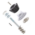 Indexing Knob  Dial  And Worm Shaft Kit  Hobart 512  1612  - 1912