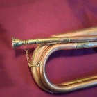 Military  Scout  Cavalry Brass  Copper Bugle Vintage Military Army Reproduction