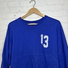 Nfl Beckham Jr Spirit Jersey Mens Size Medium Blue Long Sleeve Pullover Football