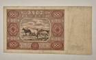 Poland Banknote 100 Zlotych Sto Zl 1947  Vf  Very Fine  