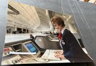 Air Canada Canadian Check In Agent 8x10    Vintage Aviation Archive Airlines Photo
