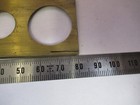 Antique Brass Beck London Rare Lens Slide Microscope Part As Pictured  f8-a-32