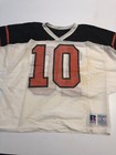 Game Worn Used Princeton Tigers Football Jersey  10 Rawlings Size L