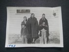 Vintage 1940s Family Photo Family Posing For Photo