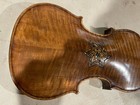 Vintage Early 1900s Schonbach Mother Of Pearl Violin Back Only Make Offer