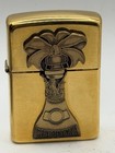 Vintage 1996 Champagne Surprise Barrett Smythe Brass Zippo Lighter New