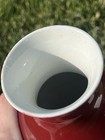 Antique Chinese Porcelain Vase Oxblood Sang De Boeuf Qing Late 19th Century