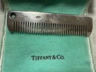 Tiffany   Co  1837 Sterling Silver Monogram Baby Comb Used Condition