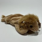 Vtg Ty Original Beanie Baby Roary The Lion 1996 Plush Animal Stuffed Toy Retired