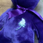 Ty Original Beanie Baby Buddy 1998 Princess Diana Bear 14   purple Retired Mwmt