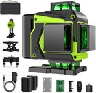 16 Line Laser Level 360 Self Leveling professional 4x360  green Cross Line Las   
