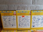 Aunt Martha s Hot Iron Transfer Patterns Embroidery   Crafts Lot   8 Unused used