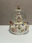 Lenox Home Sweet Home Gingerbread House Snow Globe Christmas 2001 Boxed