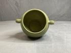 Vintage Floraline Usa  457 Green Pedestal Planter     Mccoy Pottery Mcm Vase