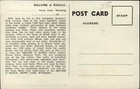 Jenny Lake Wyoming Wy Square G Ranch Log Cabin C1920s-30s Postcard
