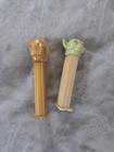 Vintage Star Wars Yoda   C3po Pez Dispensers - Lot Of 2