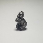 Vintage Hog Pewter Pig Miniature Figurine Funny Piggy Small Little Figure