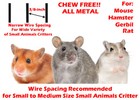 Large 30  Chew-proof Cage Chinchilla Guinea Pig Ferret Hamster Gerbil Mice Rats