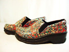 Klogs Footwear Womens 7 M Slip Resistant Non Marking Comfort Work Shoes Floral