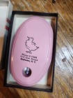 Vintage Taylor Floating Wooden Baby Bath Thermometer - Pink 1950